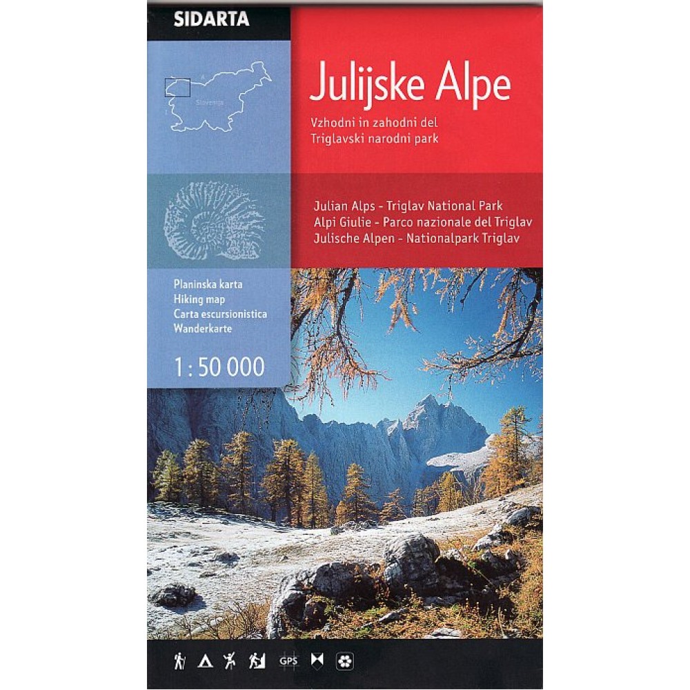 Julian Alps Hiking Map Cordee